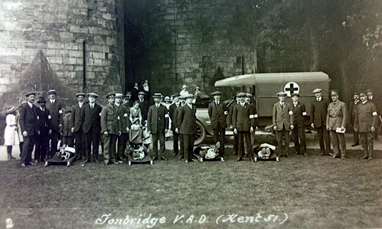 VAD personnel at Tonbridge Castl