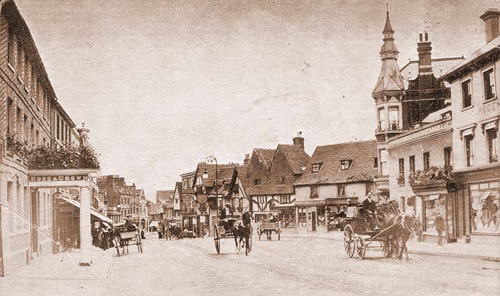 The Rose & Crown in 1905